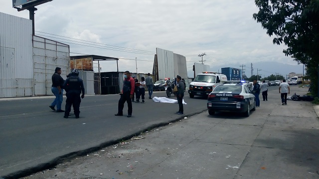 Policía fallece durante choque en la carretera Puebla-Tlaxcala