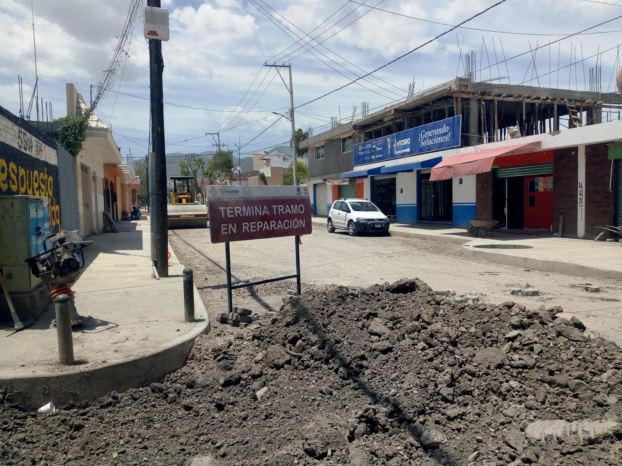 Constructoras retrasan sin justificación obras en Tehuacán