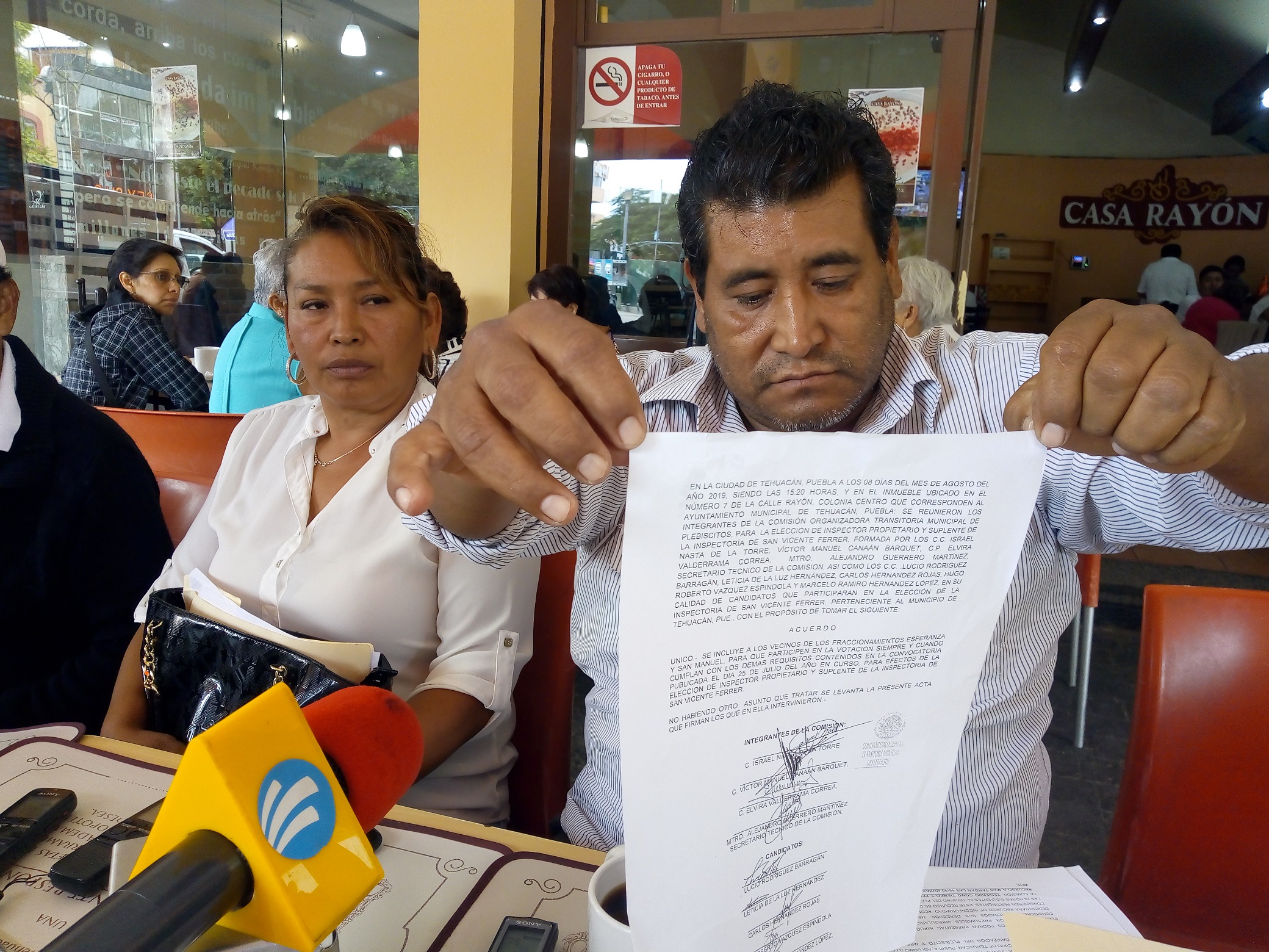 Hay inconformidad ante elección en San Vicente Ferrer