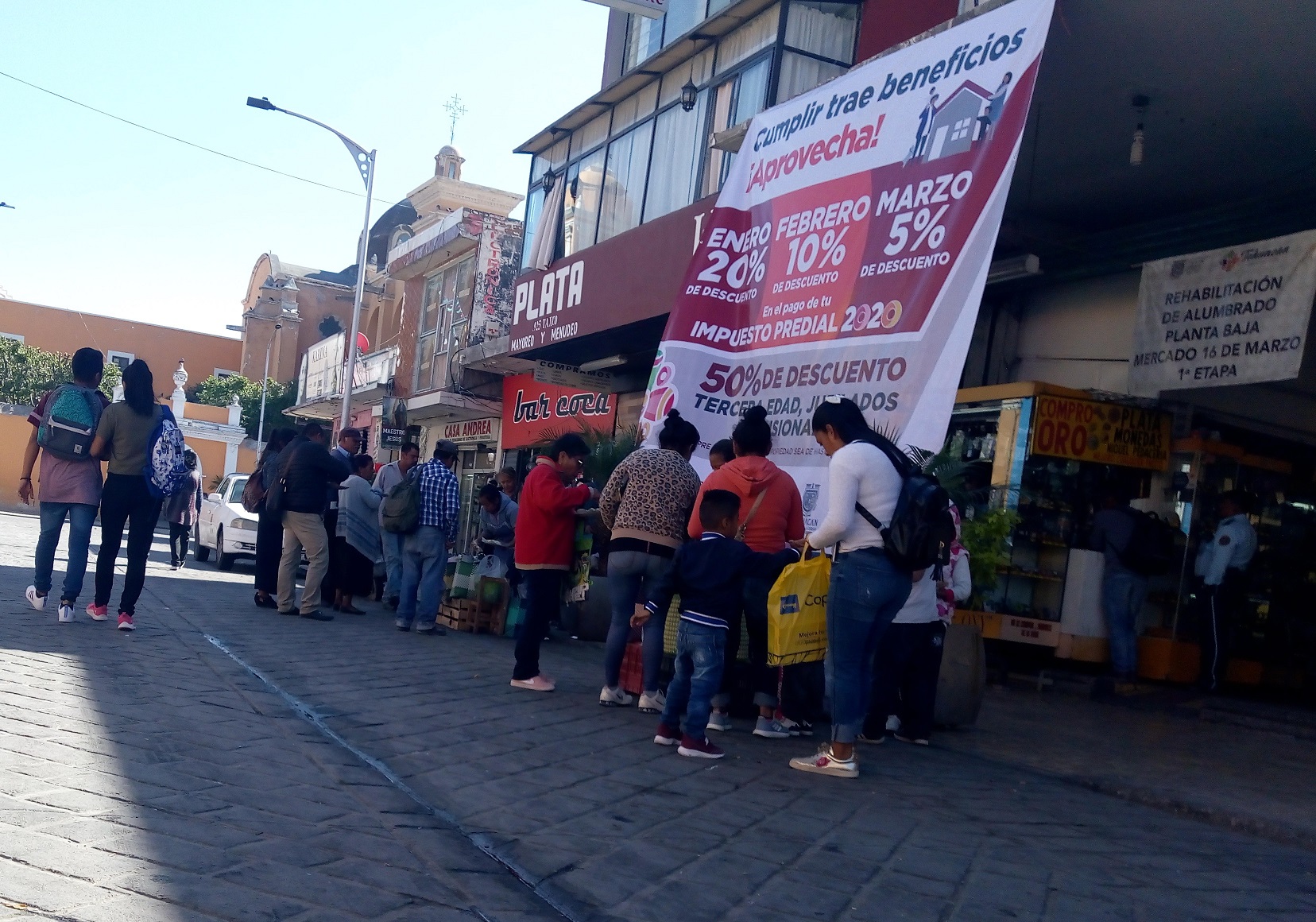 Retirarán a 50 ambulantes por riesgos a la salud en Tehuacán