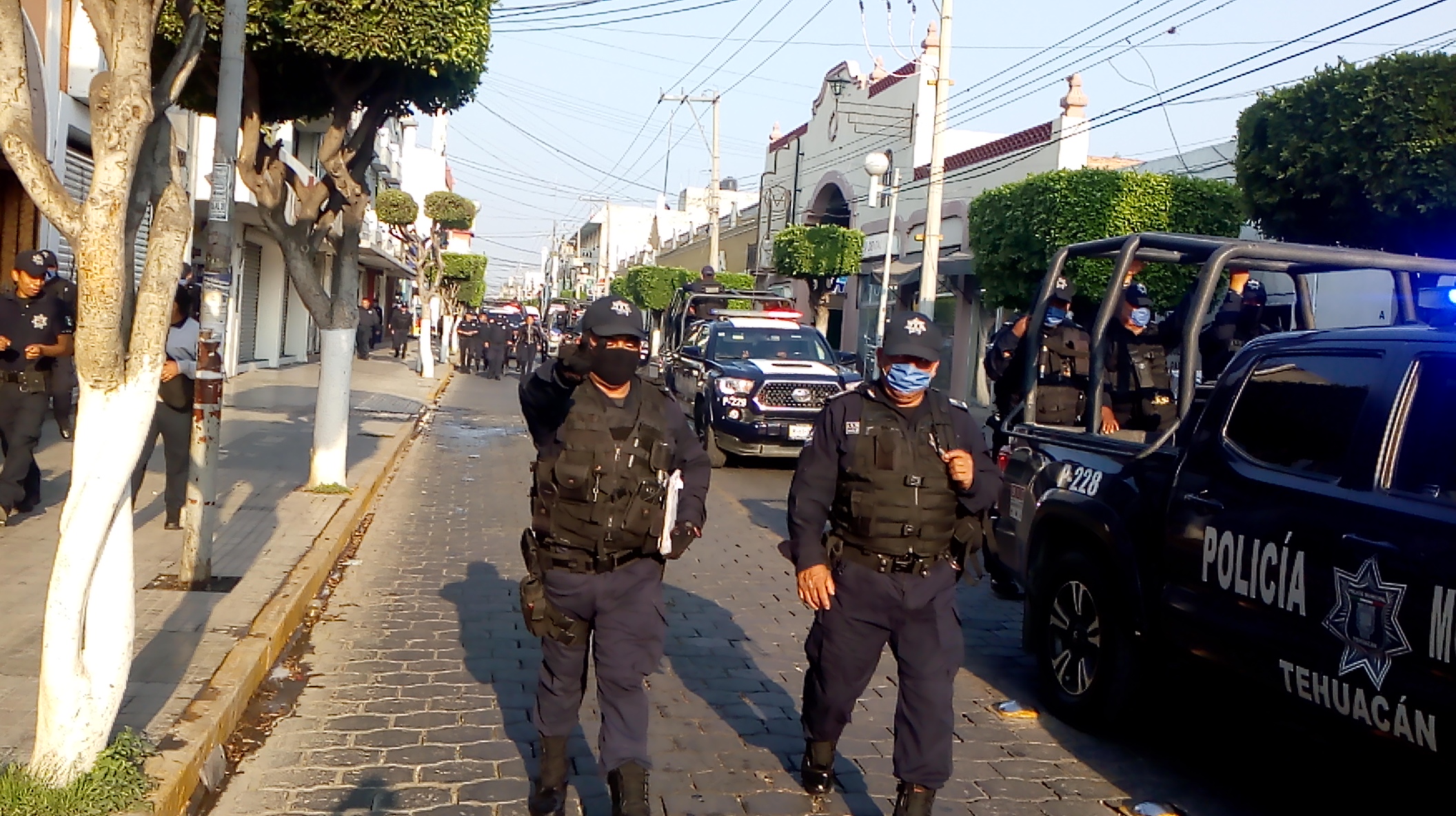 En observación policía municipal de Tehuacán por Covid-19