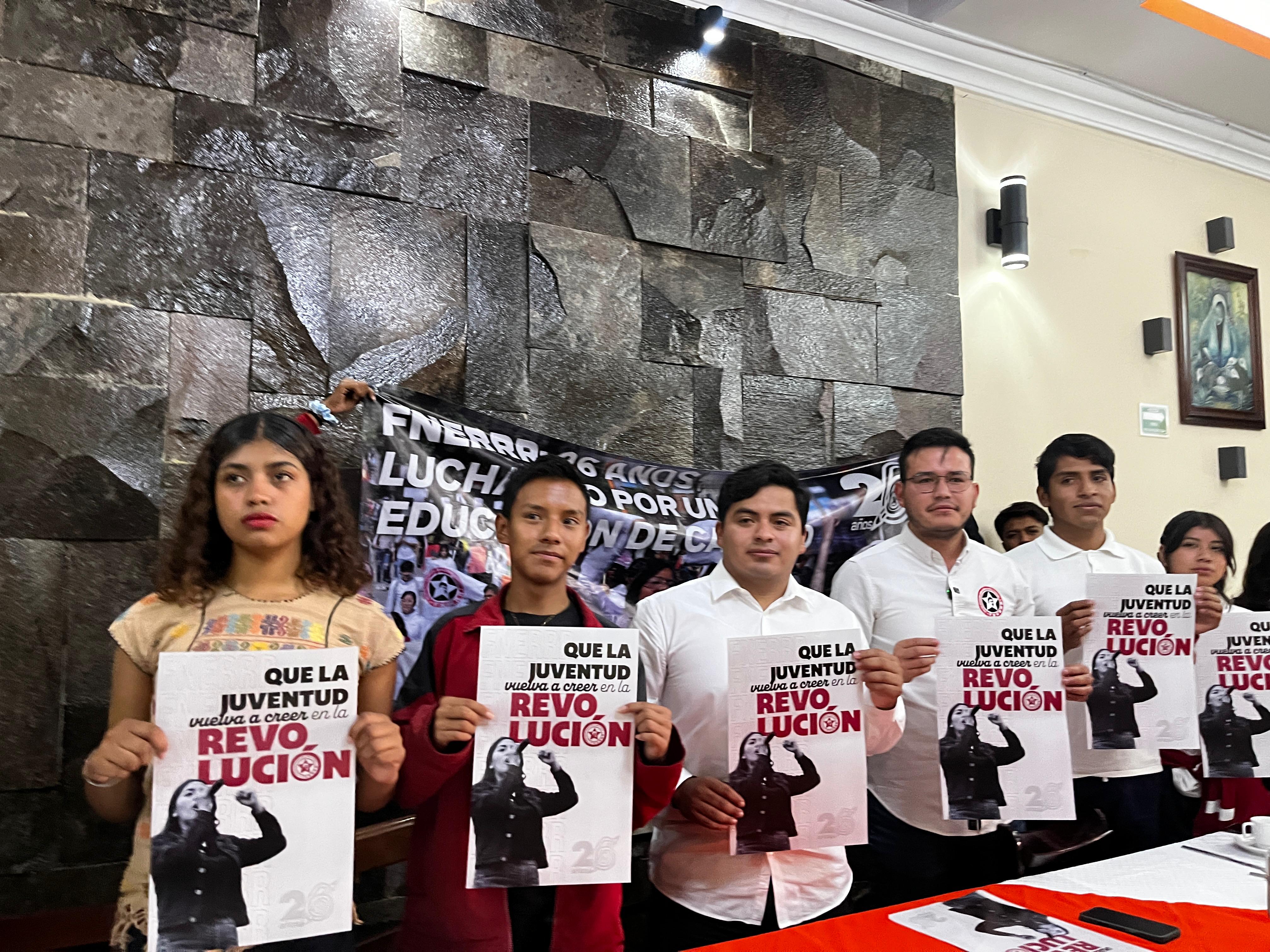 Celebran estudiantes de la FENERRR 26 años de lucha con muchos logros