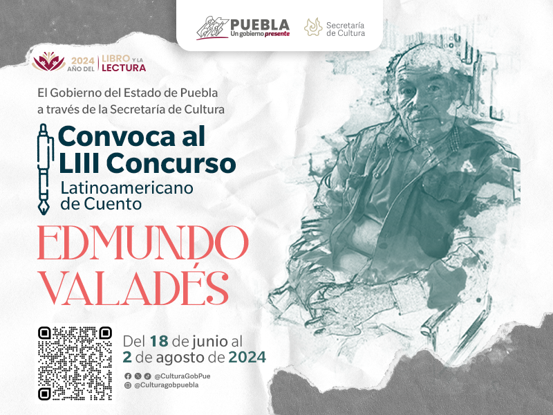 Publica gobierno de Puebla convocatoria para concursos de cuento, ensayo y poesía