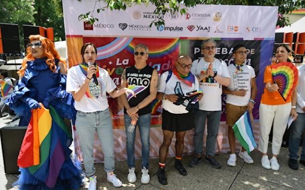 Aplica IMSS 803 pruebas de detección de VIH en Marcha del Orgullo LGBTTTIQAP+