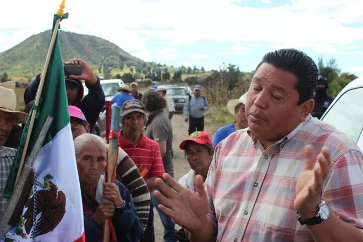 Aparece en Calpan denunciante de opositores al gasoducto