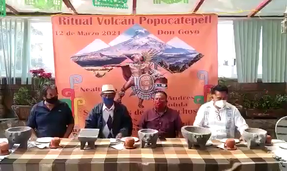 VIDEO En medio de contingencia celebrarán ritual al Popocatépetl