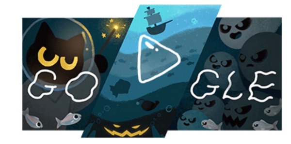 Google dedica Doogle para jugar y celebra el Halloween