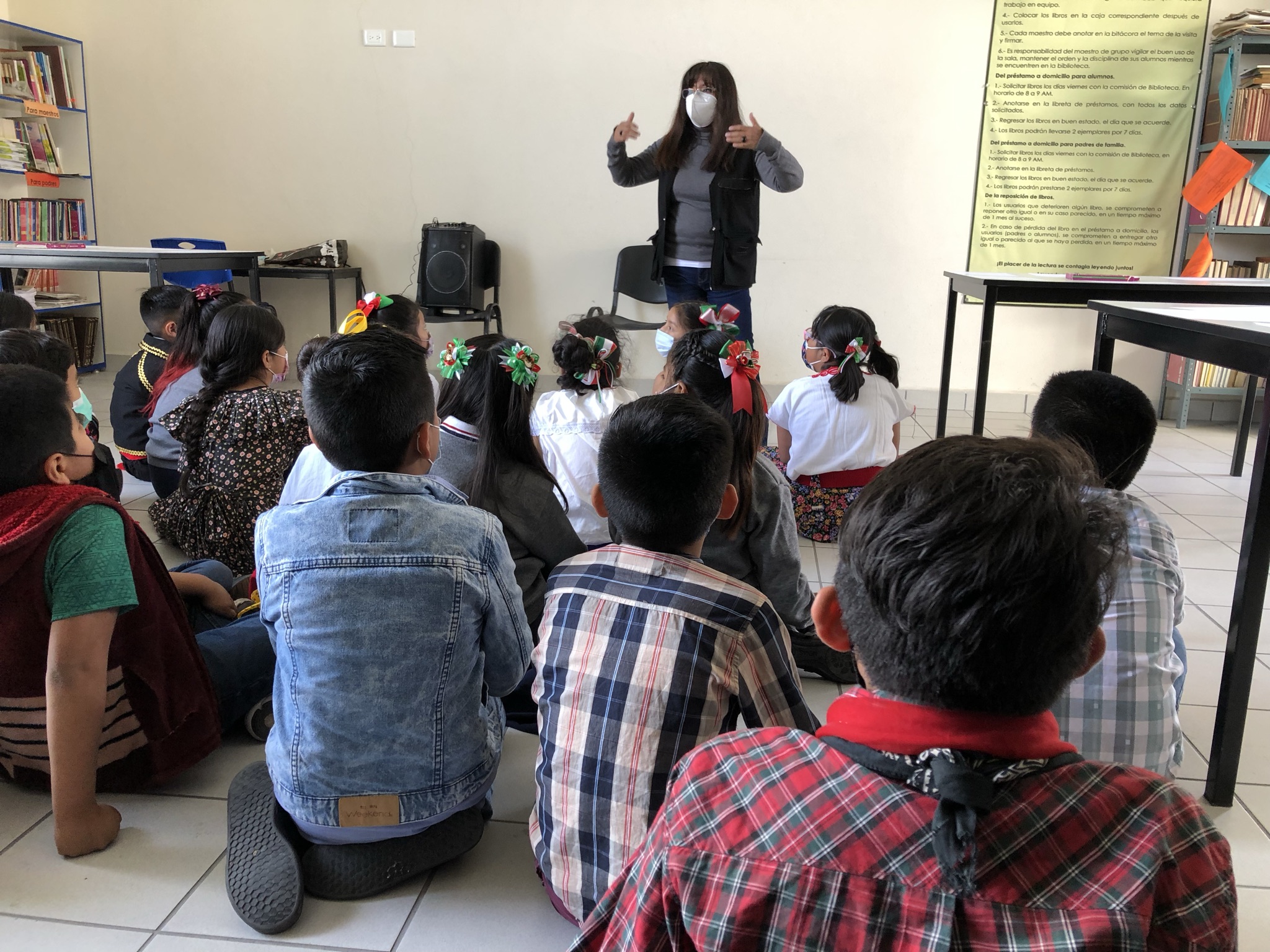Museo Nacional de los Ferrocarriles va a tu escuela con Cuadrillas culturales