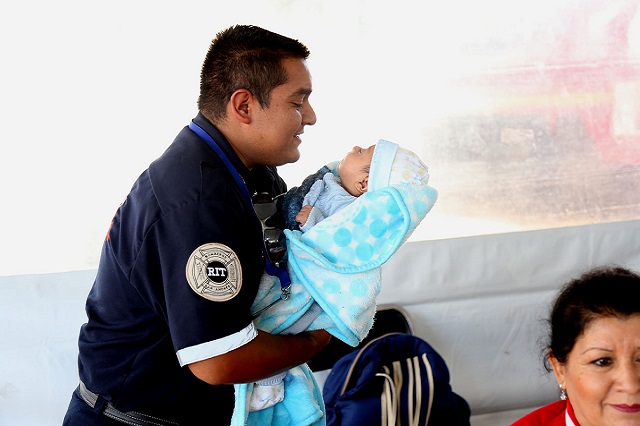 San Andrés reconoce el trabajo de su cuerpo de bomberos