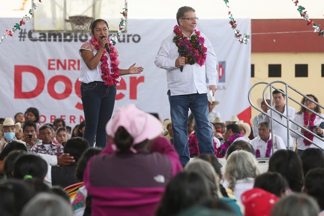 Instalaciones deportivas y albergue a indígenas, ofrece Doger