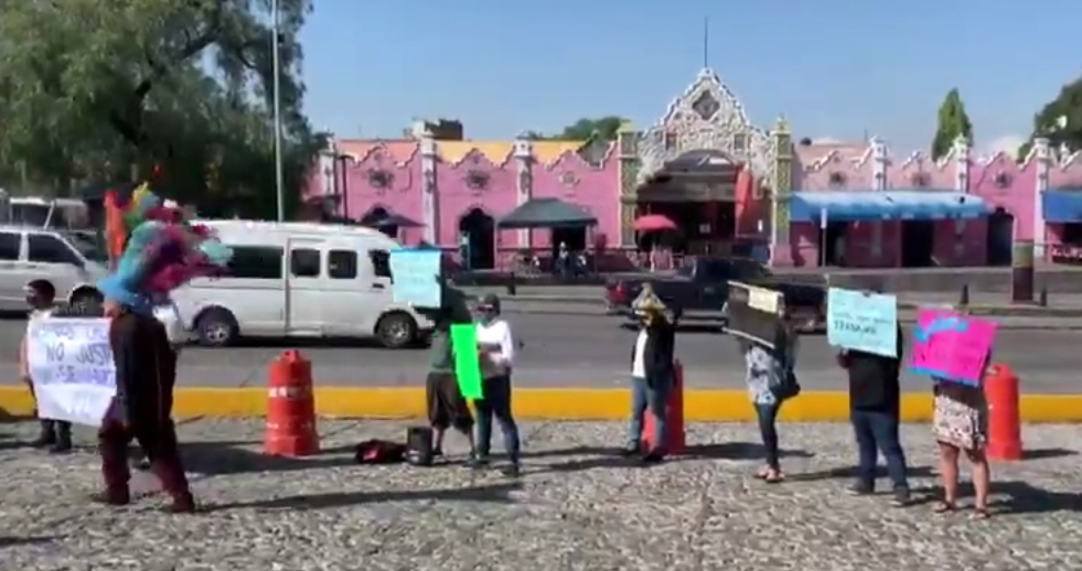 Se inconforman por despidos injustificados en Secretaría de Cultura de Puebla