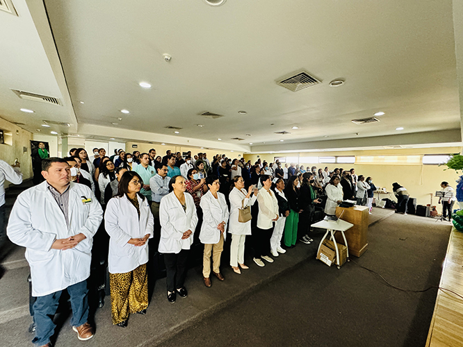 Reconoce IMSS Puebla a personal al frente de atención a pacientes covid