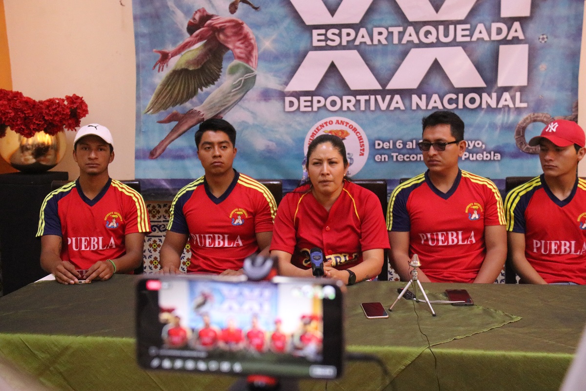 Mil 500 deportistas poblanos van a la Espartaqueada