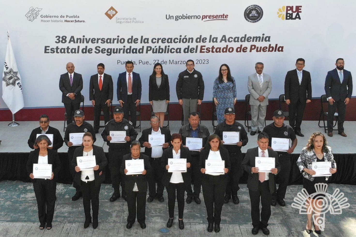 Cumple 38 años la Academia Estatal de Seguridad Pública