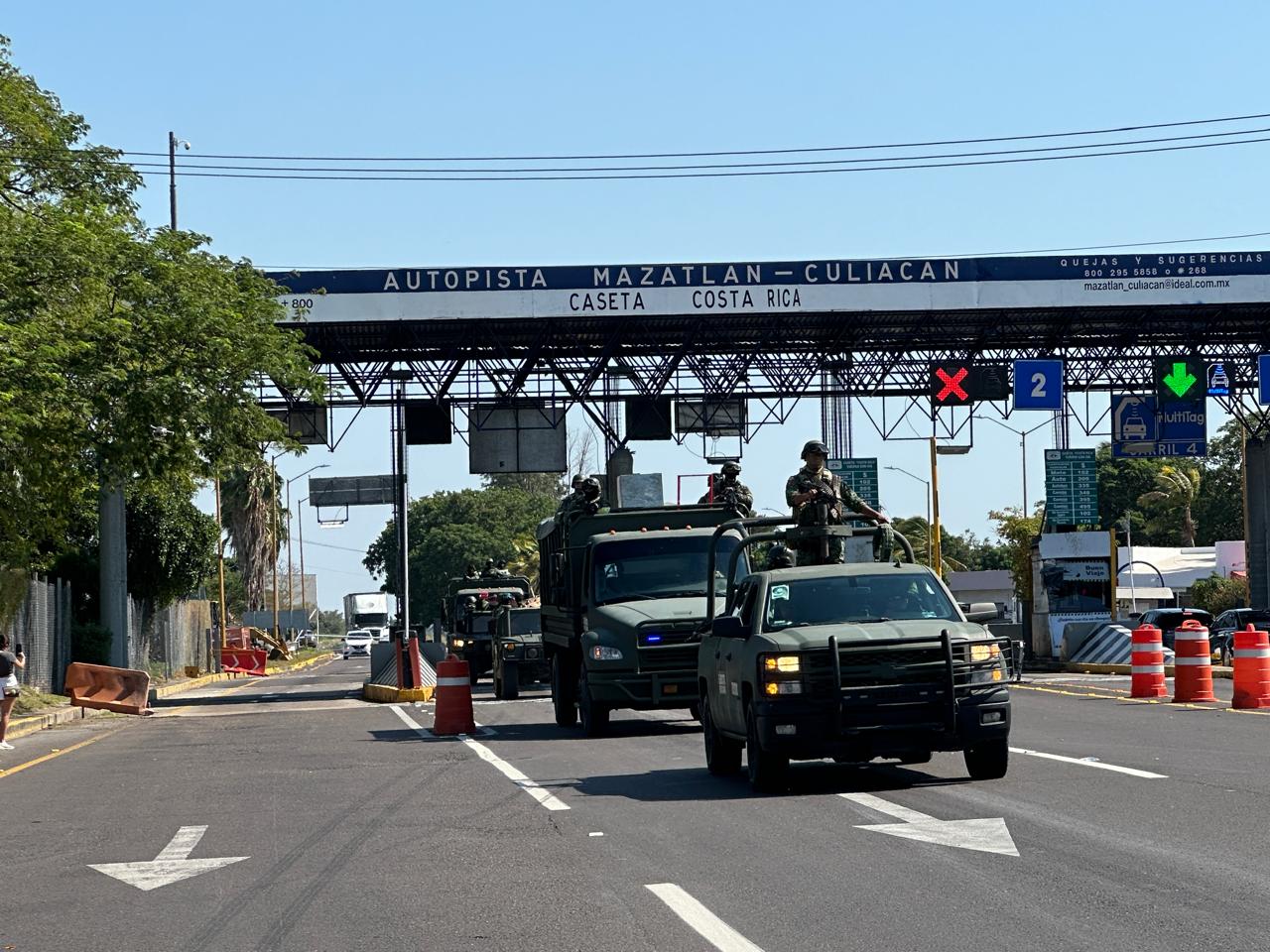 Suman 200 elementos del Ejército a Culiacán para reforzar la seguridad