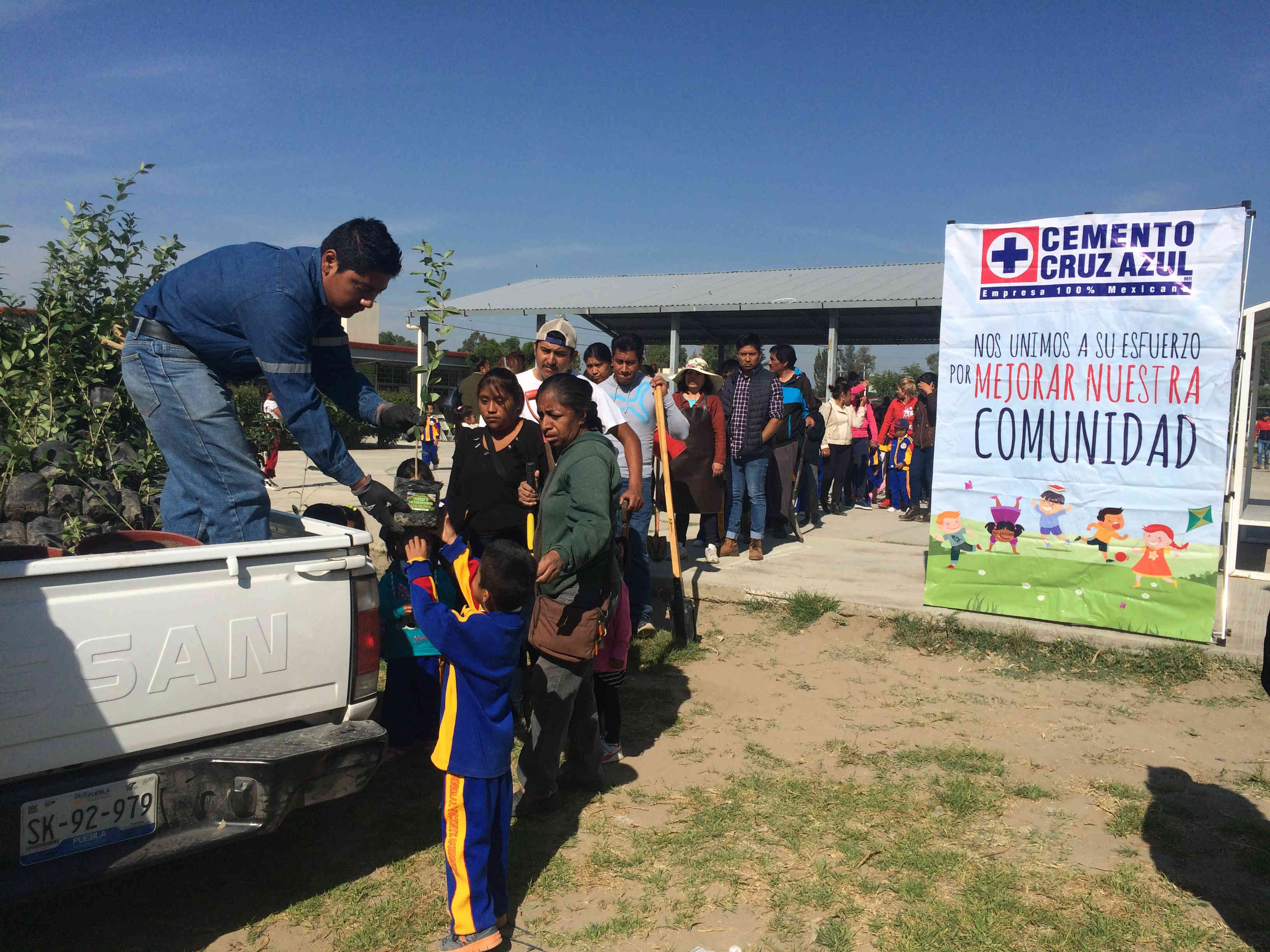 Organiza Cruz Azul jornadas de reforestación en Puebla