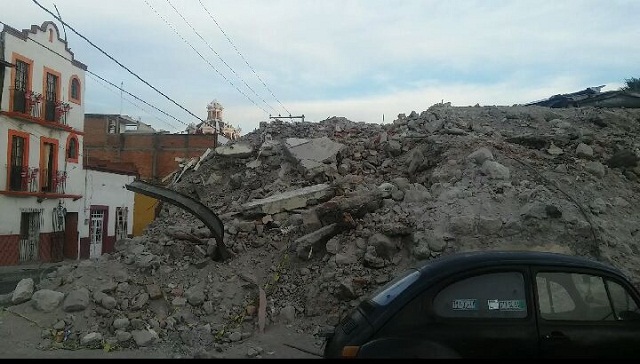 Galeazzi no terminará la reconstrucción, faltan templos y escuelas