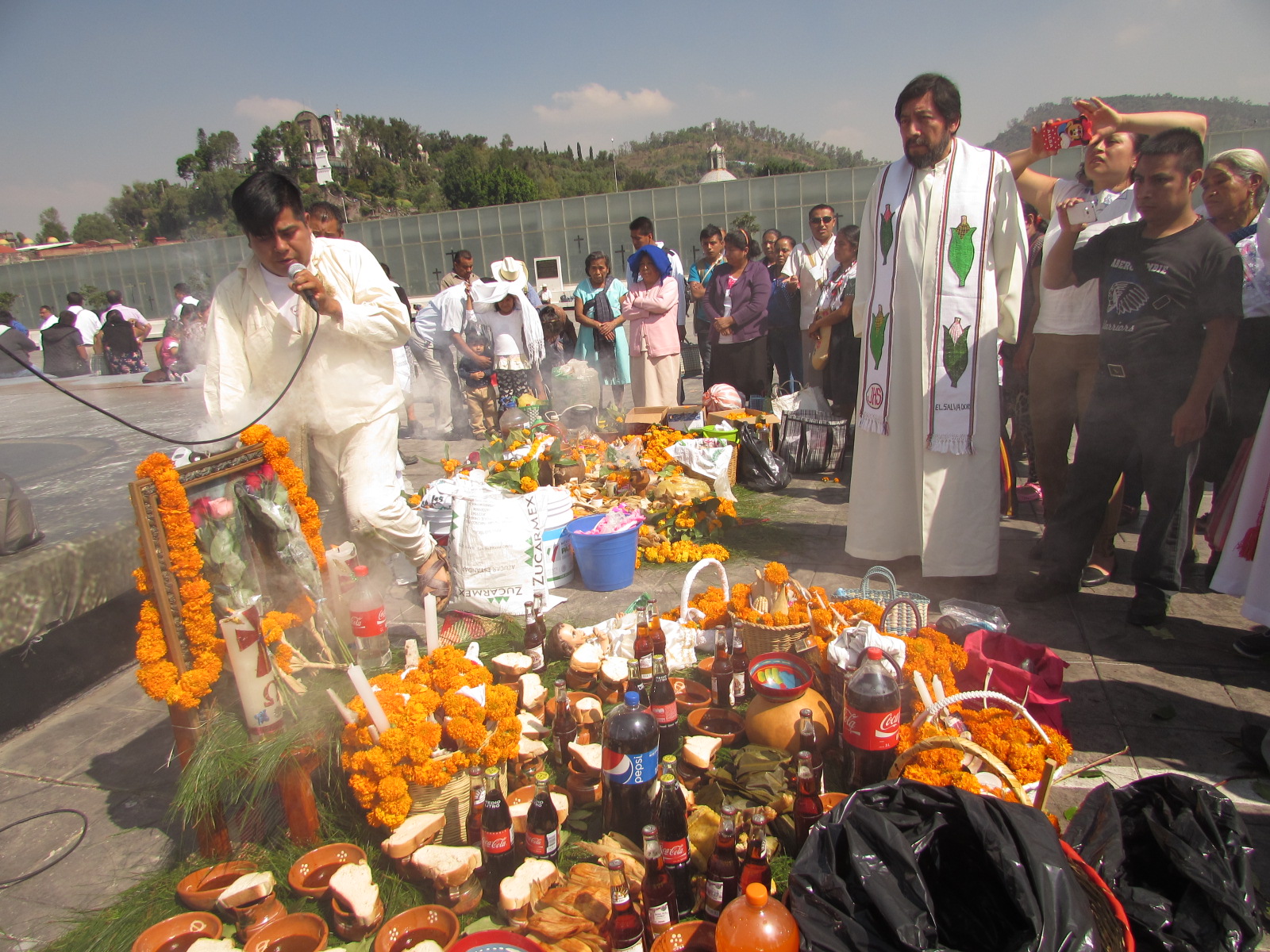 Piden a la Virgen detener proyectos de muerte en Sierra Norte de Puebla