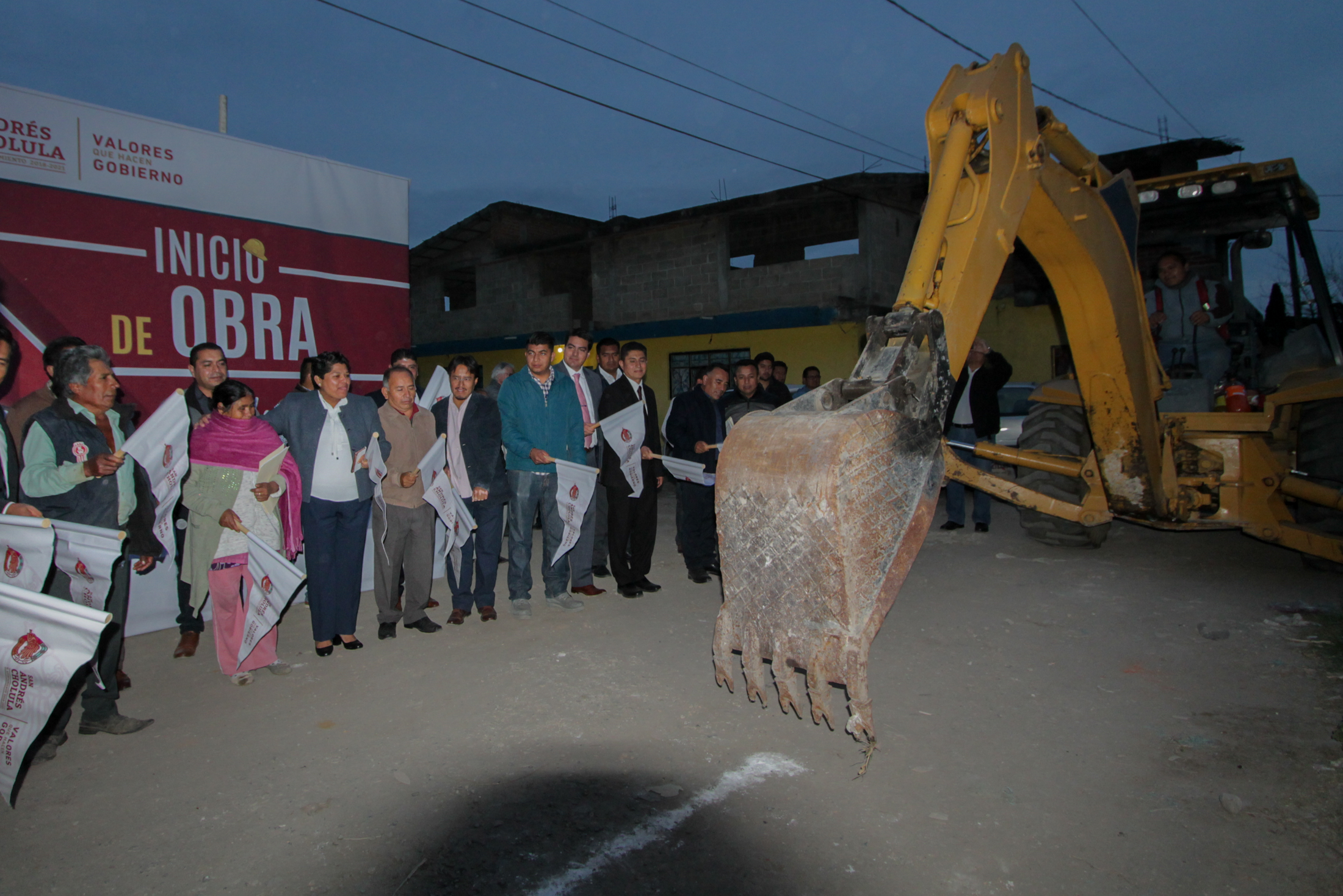 Finaliza Karina Pérez 3 días de arranque de obras en San Andrés