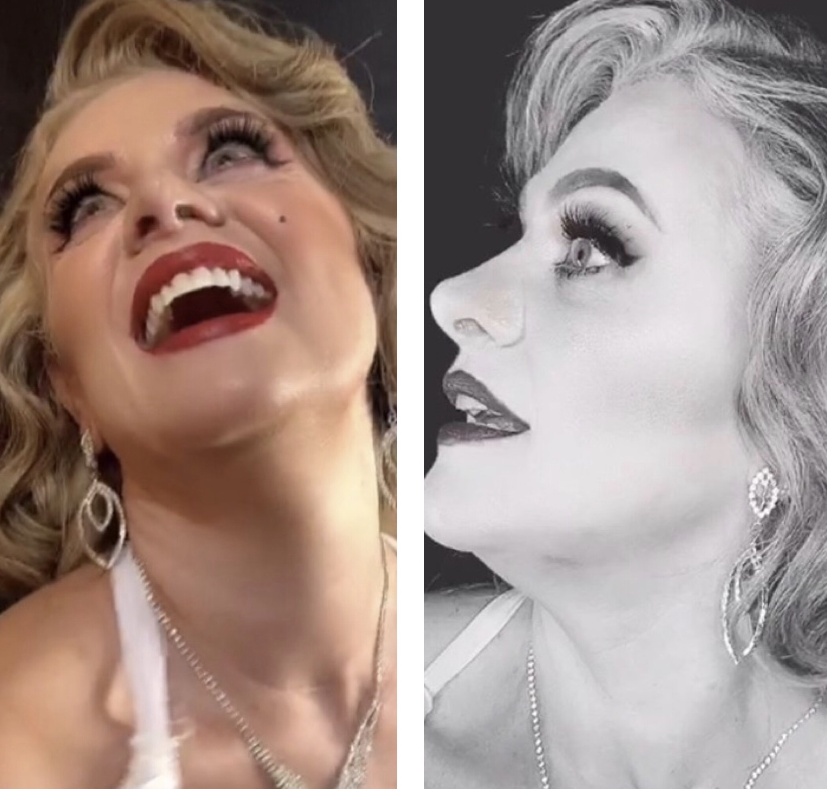 VIDEO Sorprendente parecido, Erika Buenfil luce como Marilyn Monroe