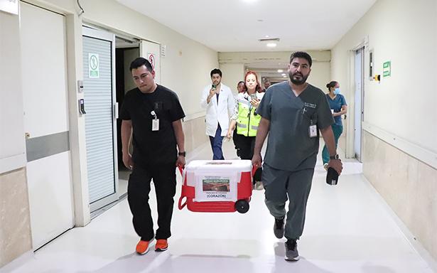 IMSS Nuevo León procura tres corazones en San Luis Potosí, Puebla y Guanajuato