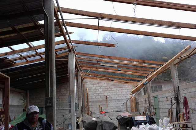 Aumenta a mil 400 las casas dañadas por clima en Huauchinango