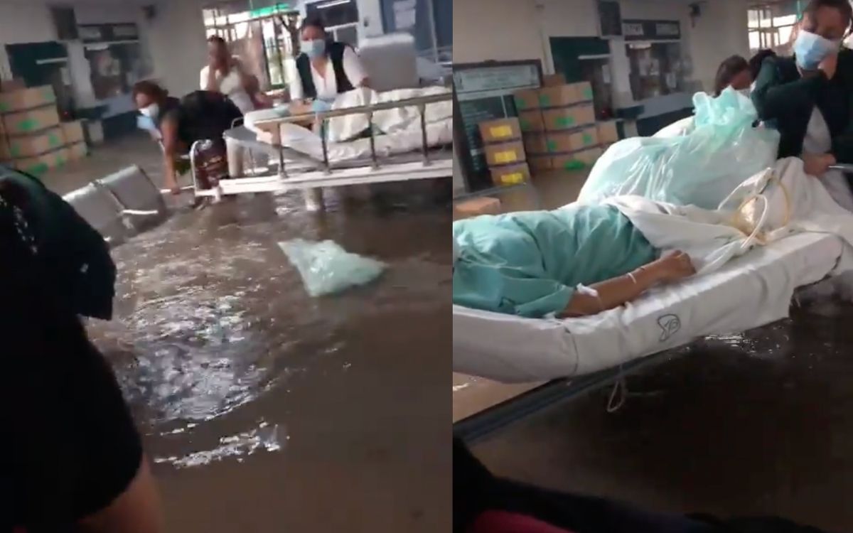 Mueren pacientes en Tula por inundación