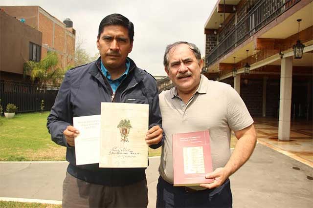 Comuna de Huejotzingo e INAH editarán libro de historia municipal