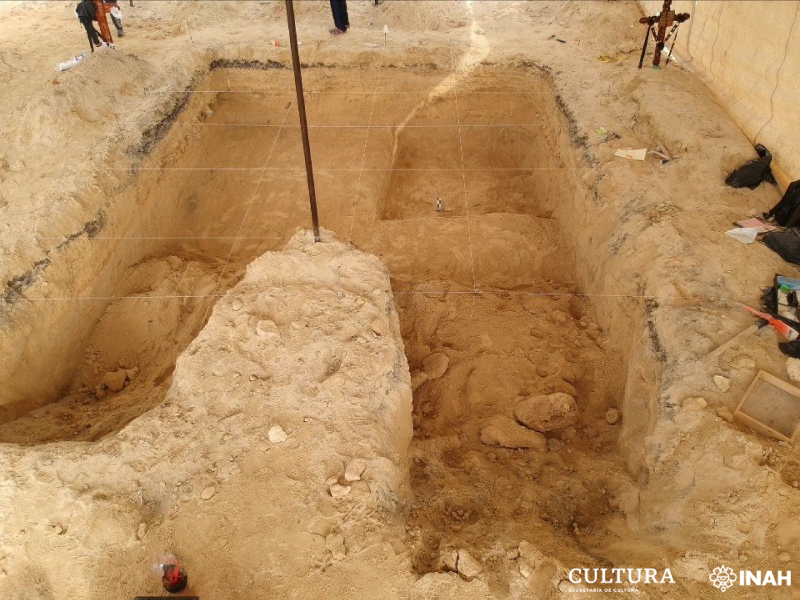 INAH confirma el hallazgo de restos de un mamut en Puebla
