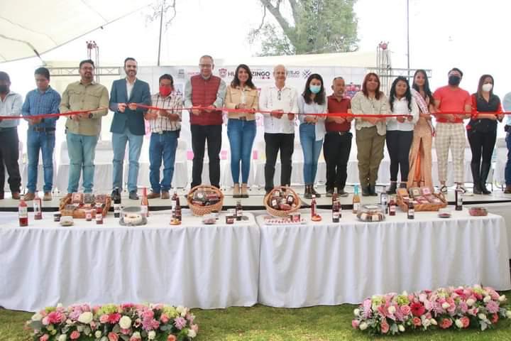 Angélica Alvarado inauguró la Feria de las Berries en Huejotzingo