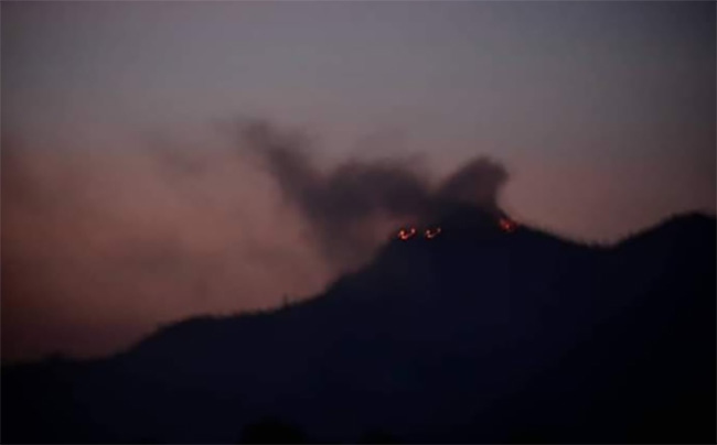 Turistas no apagan fogata y causan incendio forestal en Hueyapan