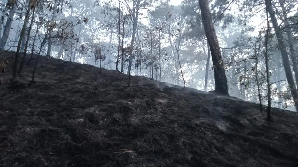 Queda controlado los incendios en Valle de Bravo