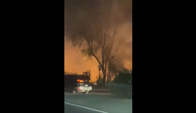 Se registró un incendio forestal en la zona de los Héroes 