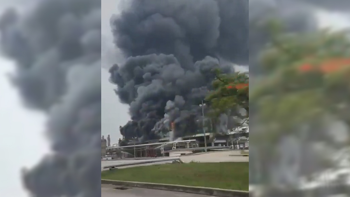 VIDEO Explota complejo de Nuevo Pemex en Chiapas