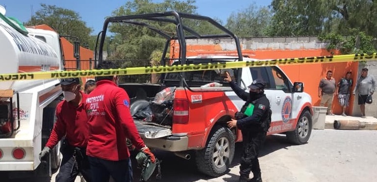Almacenaban combustible y se incendia su casa en Tlacotepec