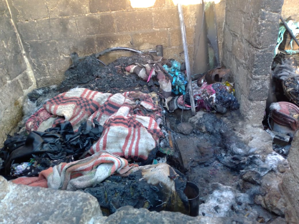 Se calcina mujer tras incendiarse su casa en Tlaxcala