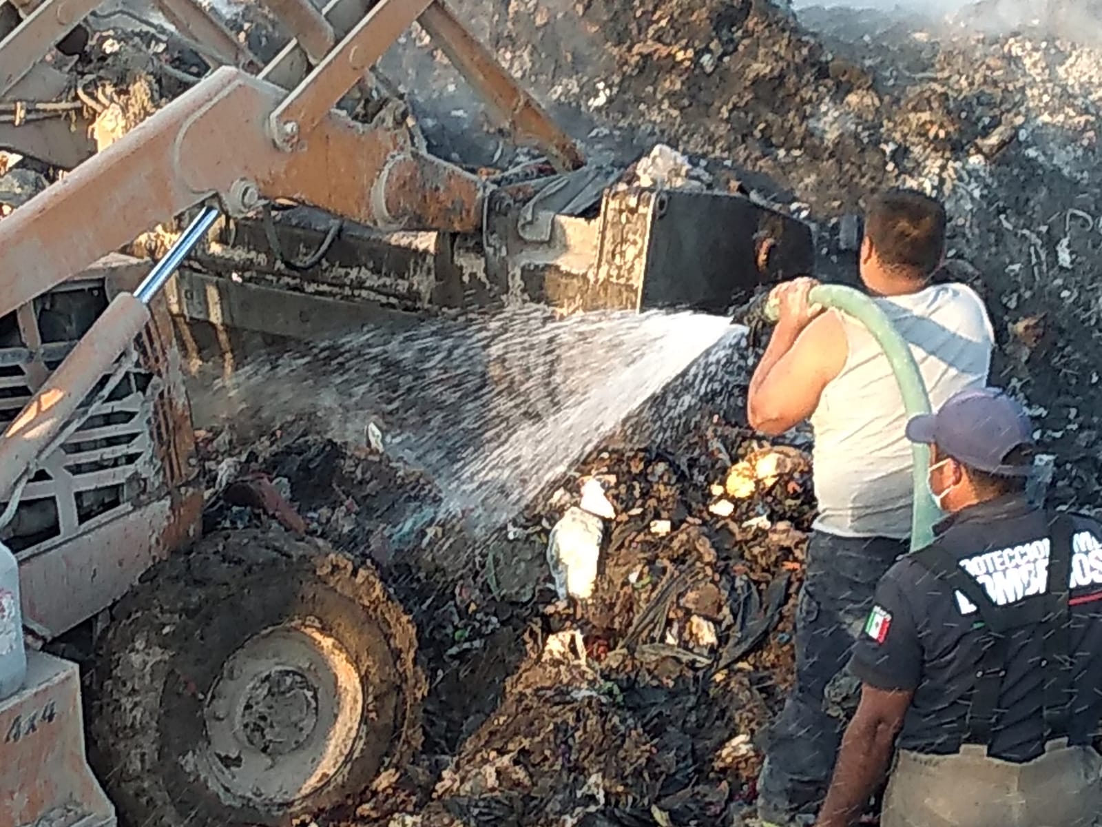 Presentará Ayuntamiento de Tehuacán denuncias por incendio en Necoxtla