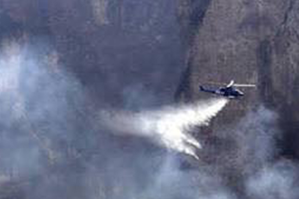 Reportan controlado al 90 % incendio en cerro de Tetela de Ocampo