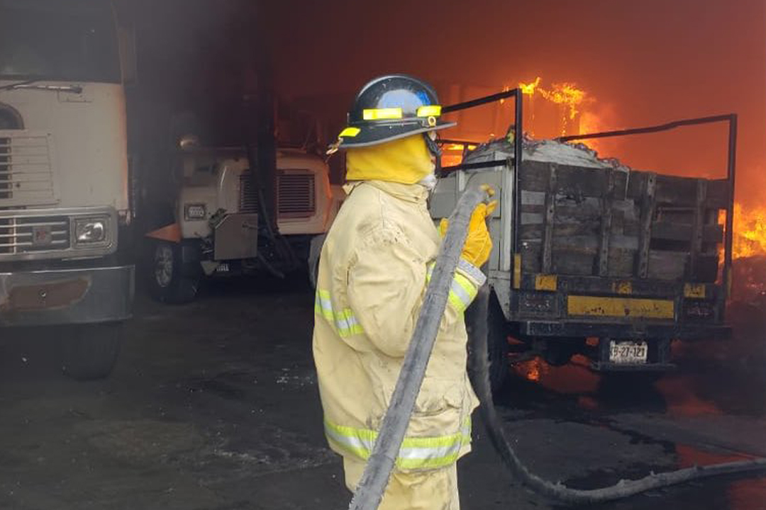 Reportan incendio cerca de Finanzas y el Parque Ecológico