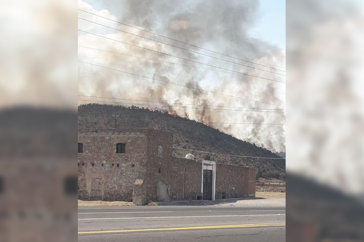 Causa alarma en vecinos incendio en cerro de Virreyes en Oriental