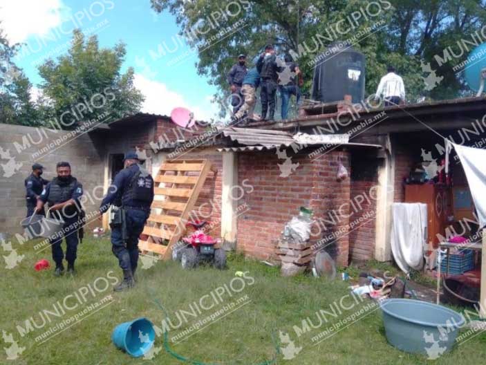 Incendio consume vivienda en Tochimilco  