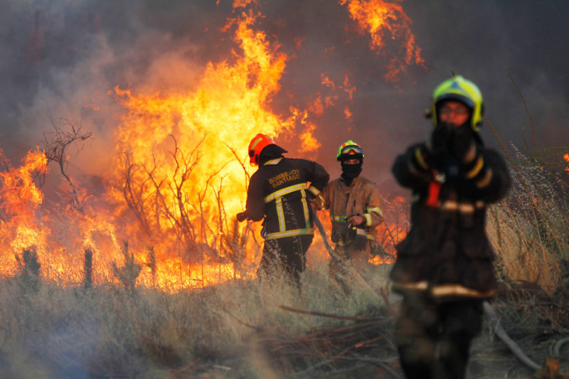 Fuerte incendio en relleno sanitario de Nanacamilpa, Tlaxcala