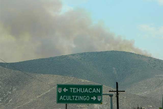 Capacitan a 500 niños en región de Tehuacán contra incendios forestales