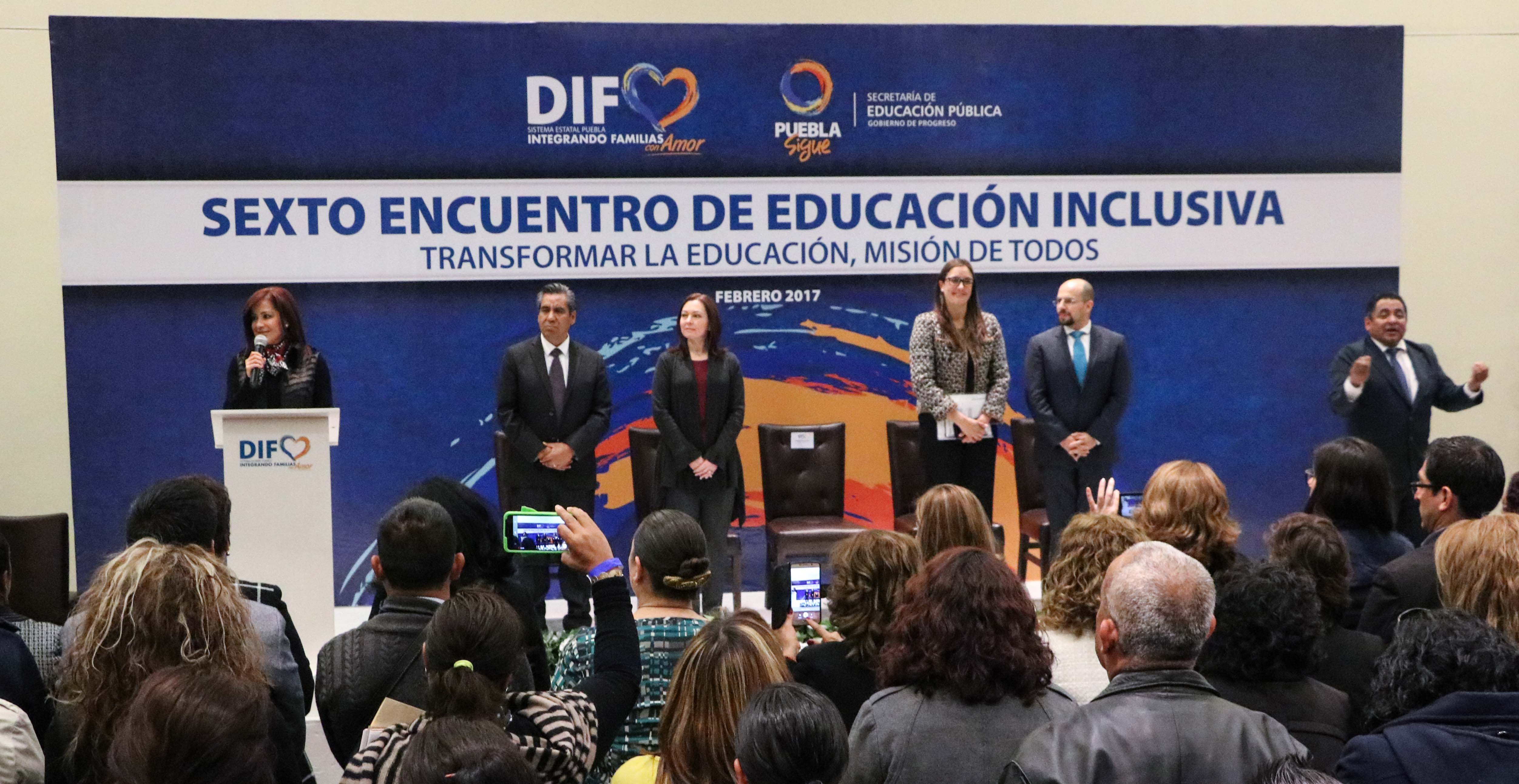 Comienza Sexto Foro de Educación Inclusiva en Puebla