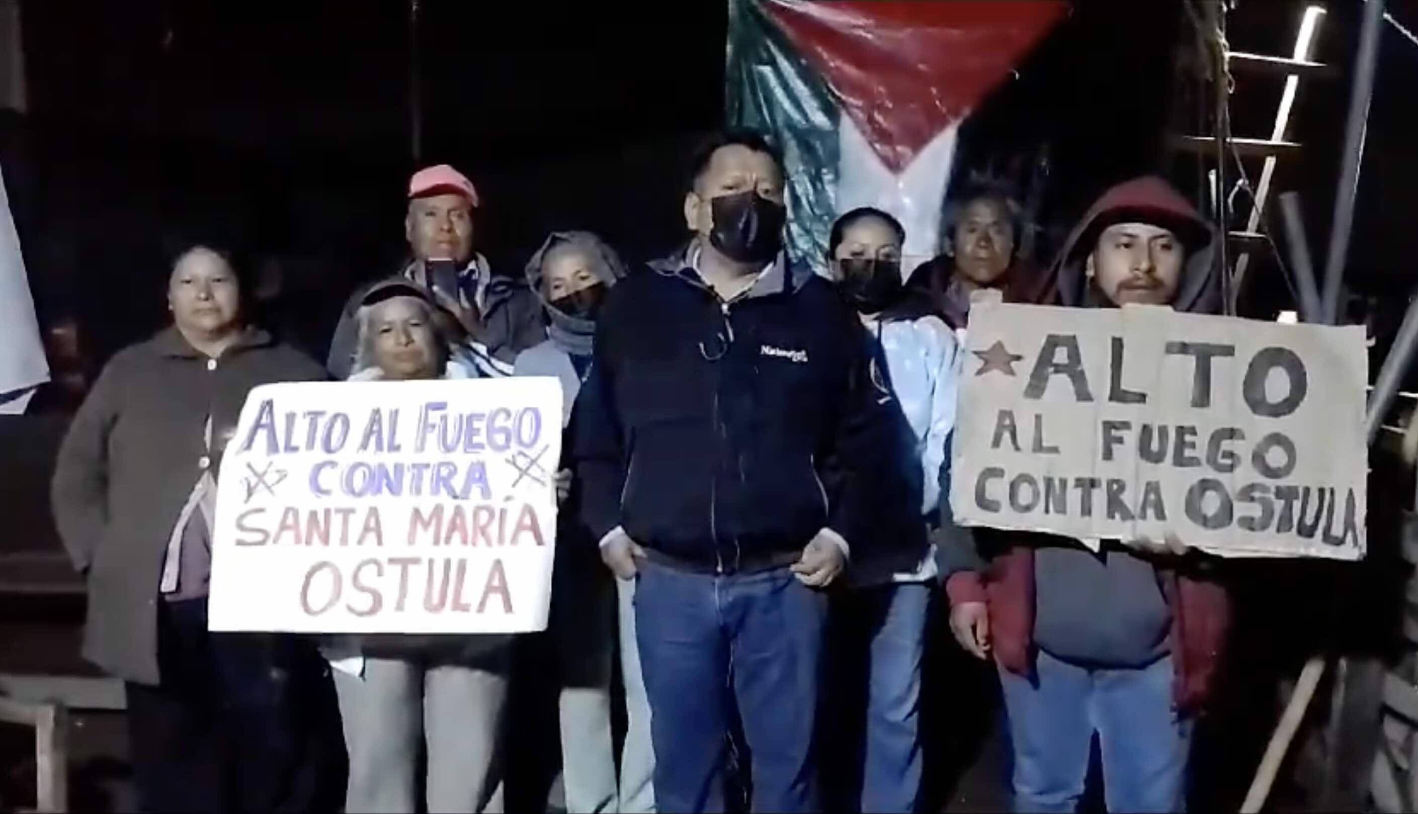 Activistas y comunidades indígenas de Puebla se solidarizan con Ostula, Michoacán