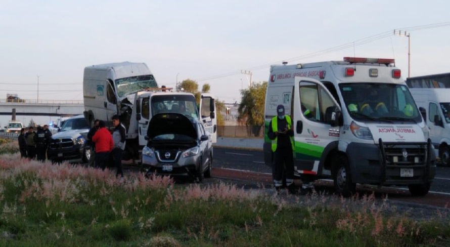 Murió cuando circulaba sobre la autopista México-Puebla