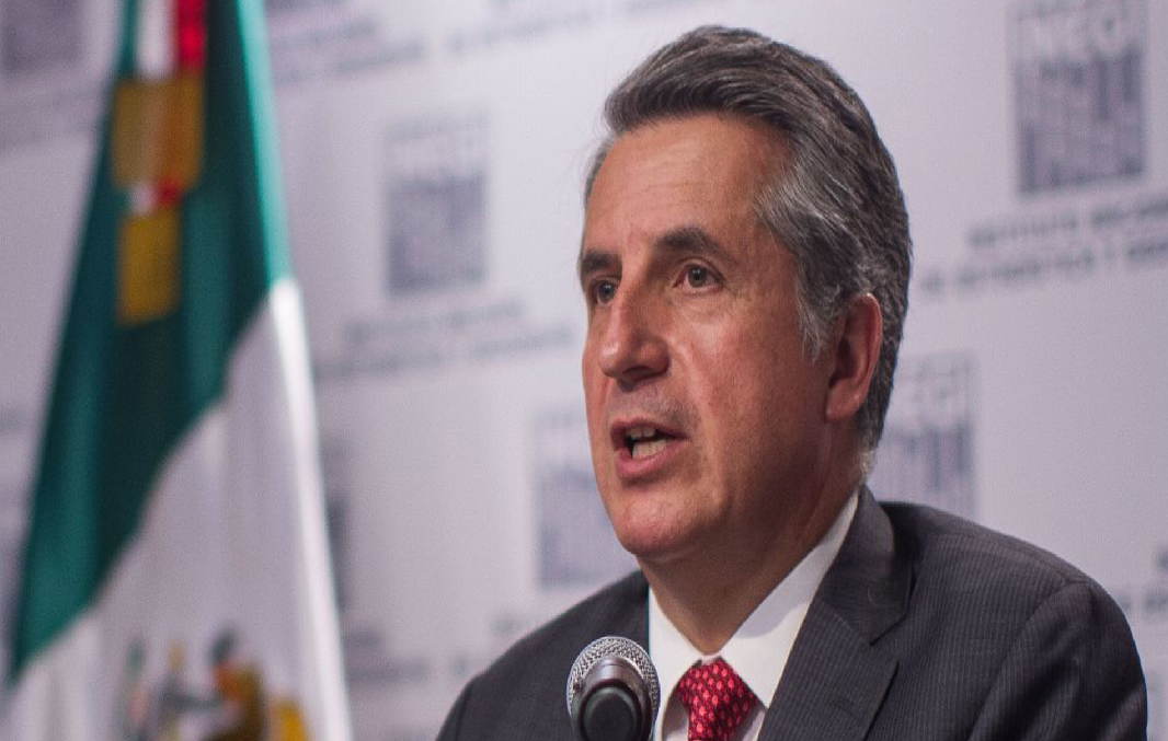 El presidente del Inegi, Julio Santaella terminó su gestión al frente de instituto