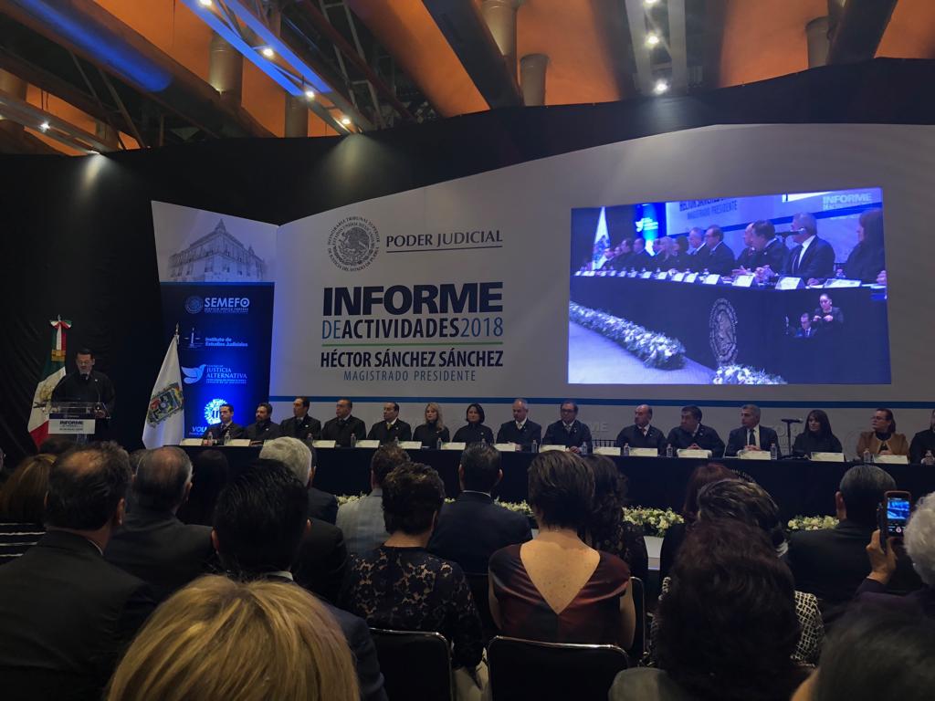 EN VIVO: Héctor Sánchez rinde informe como presidente del TSJ