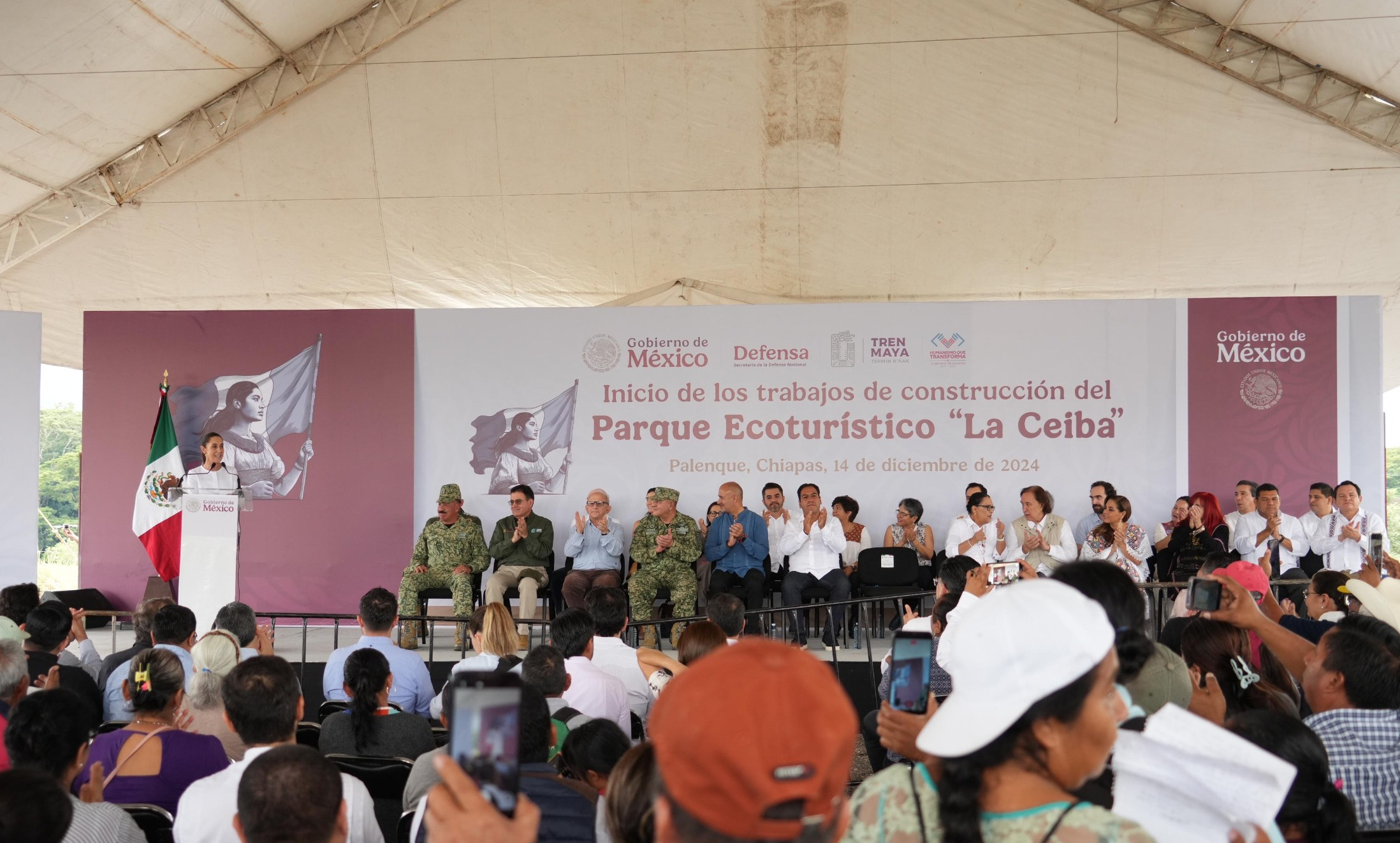 Inician construcción del Parque Ecoturístico “La Ceiba” en Palenque, Chiapas