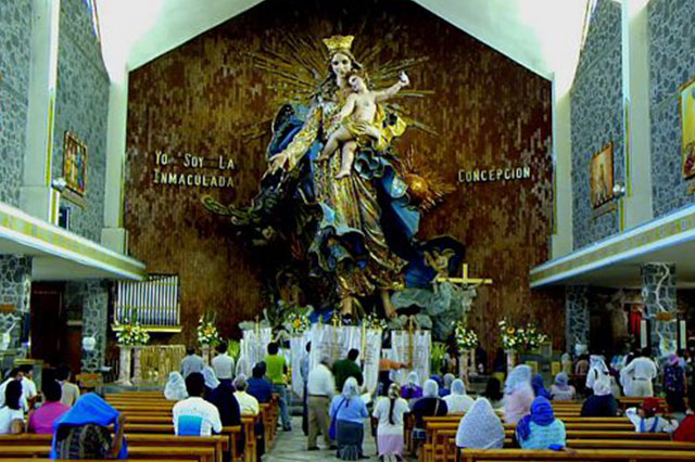 Celebran a Virgen de la Inmaculada Concepción en Chignahuapan